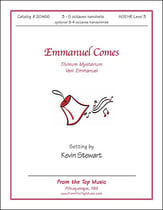 Emmanuel Comes Handbell sheet music cover